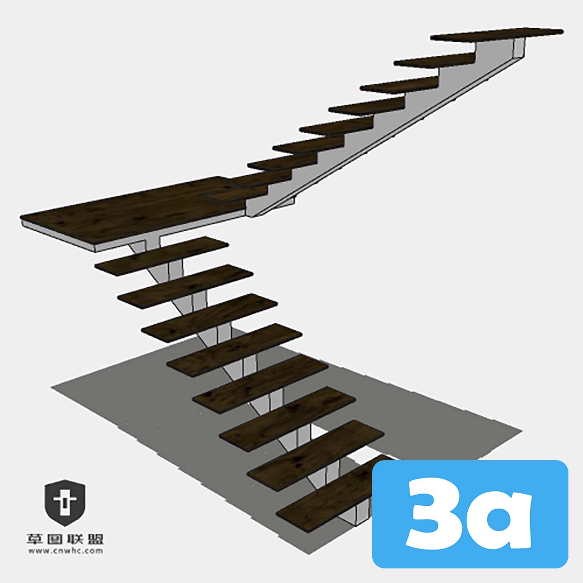 4582 Stair Collection Sketchup Model Free Download by Cuong Covua 8 ...